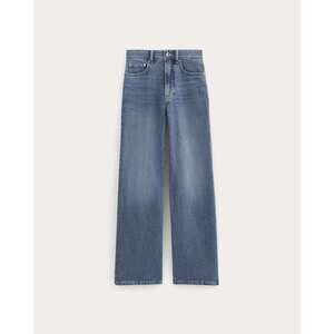 Everlane Women's Way-High® Sailor Jean 2.0 in Blue, Size 33, Cotton
